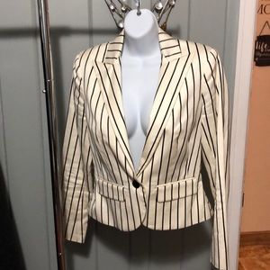 Lauren Ralph Lauren Navy stripe blazer size 2